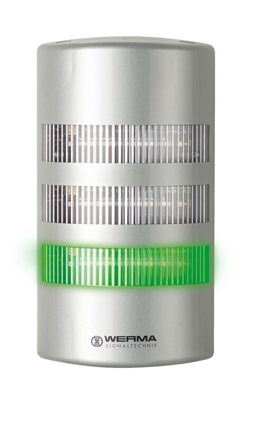WERMA ITALIA SRL WRA69140068 FLATSIGN PERMANENTE 115-230VAC GN/YE/RD