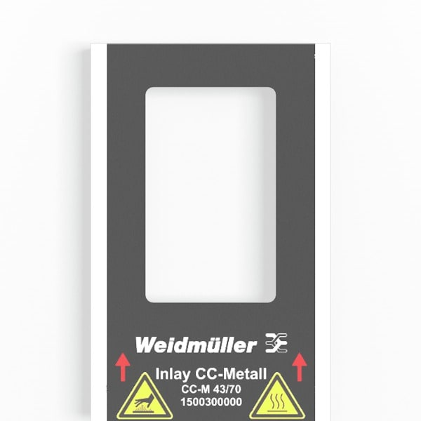 WEIDMULLER WEI1500300000 INLAY CC-M 43/70