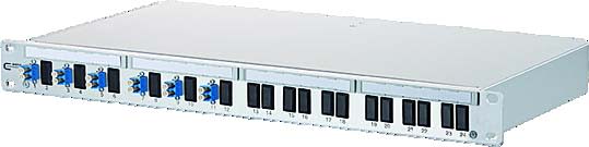 Metz - MEZ1502097406-E OpDAT PF Patchfeld splice 6xLC-D (blau),