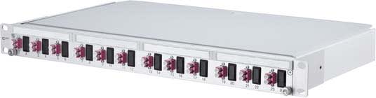 Metz - MEZ1502207512-E OpDAT PA 12xLC-D OM4 VIK 1HE/24/grau, 12