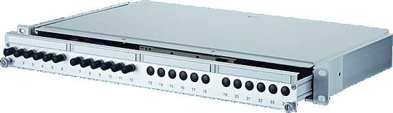 Metz - MEZ1502220112-E OpDAT PA Patchfeld splice 12xST-S (metal