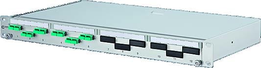 Metz - MEZ150225BA06-E OpDAT PA Patchfeld splice 6xSC-D (aqua),