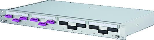Metz - MEZ150227BB06-E OpDAT PA Patchfeld splice 6xSC-D (violet