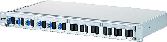 Metz - MEZ1502297406-E OpDAT PA Patchfeld splice 6xLC-D (blau),