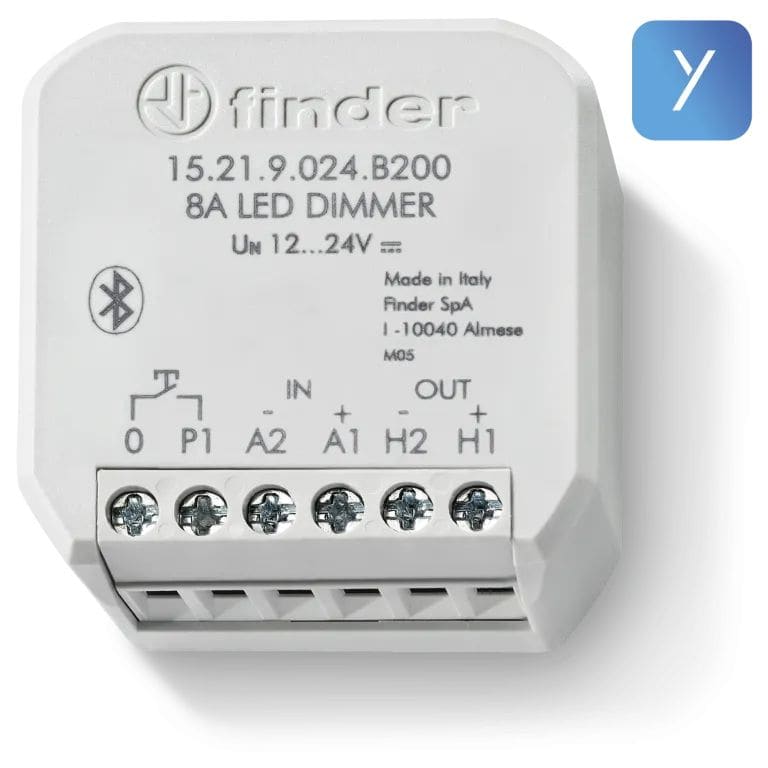 FINDER SPA FIN15219024B200 DIMMER 12..24VDC 8A STRIP LED YESLY
