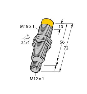 TURCK BANNER SRL TUK1535562 NI10-M18E-LIU-H1141