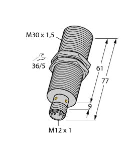 TURCK BANNER SRL - TUK1535563 BI15-M30E-LIU-H1141