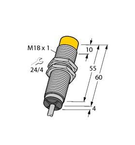 TURCK BANNER SRL TUK1536100 NI8-M18-LIU