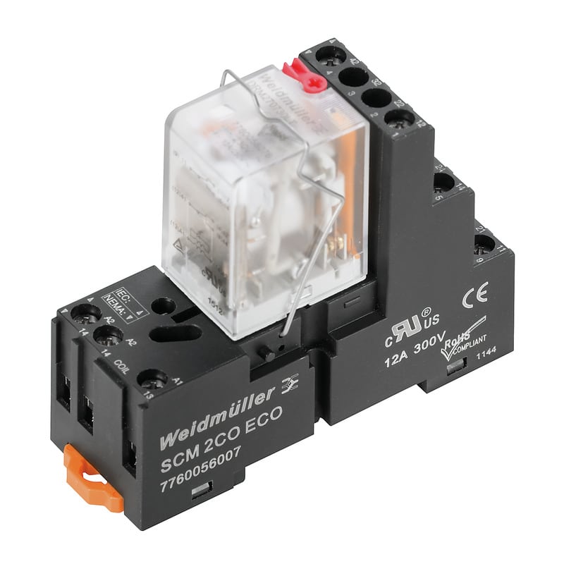 WEIDMULLER WEI1542490000 DRMKIT 230VAC 2CO LD/PB