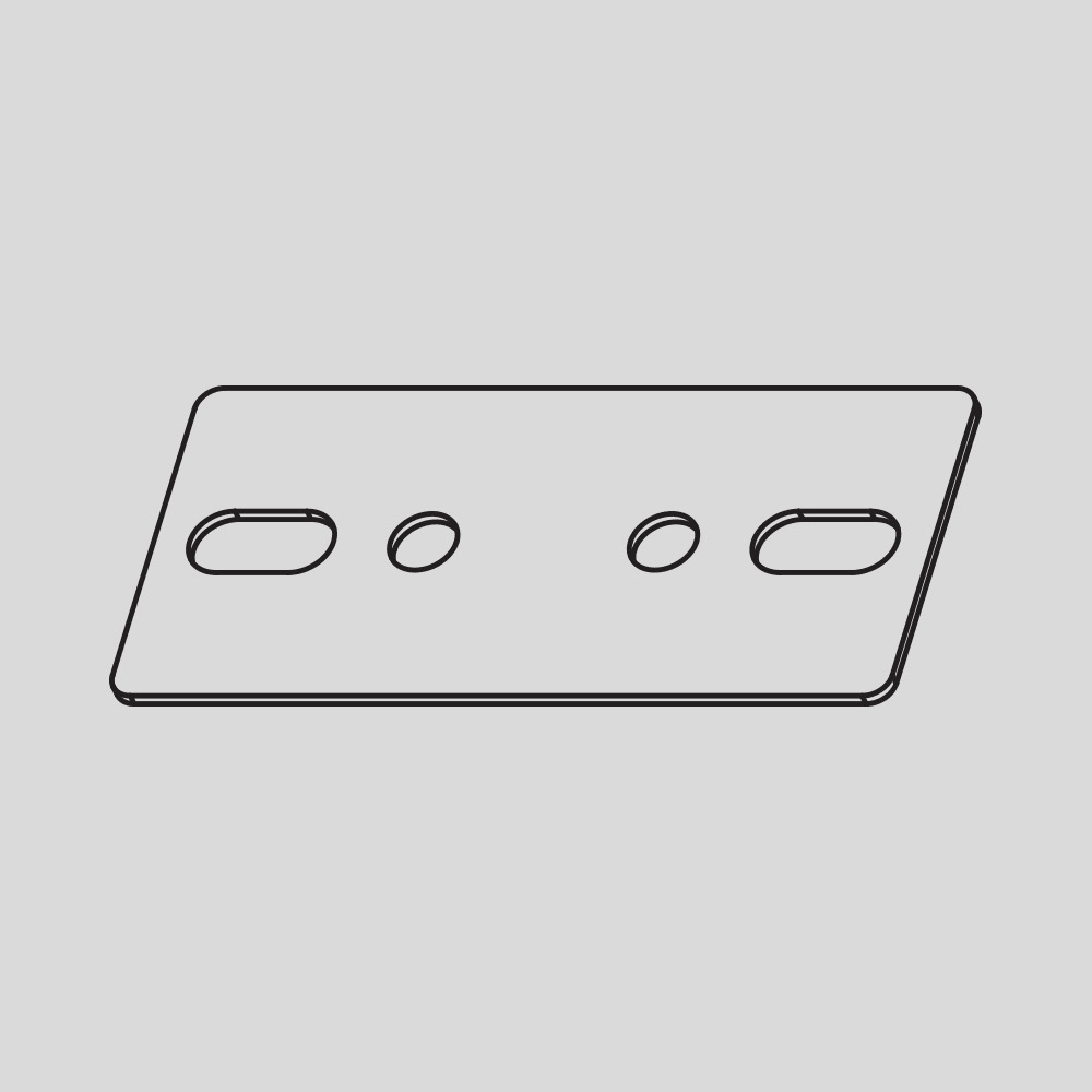 ARCLUCE SPA ACL1099580X-30 T-RAIL GLASS GIUNTO LINEARE