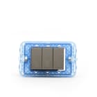 TECNOPLUS TNP1553.11 PRESA ASP. VIMAR ARKE METAL