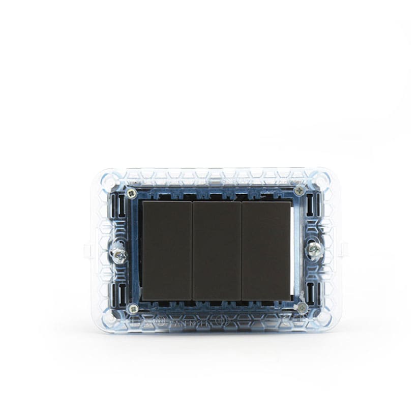 TECNOPLUS TNP1563.9 PRESA ASP. AVE TEKLA NERO OPACO
