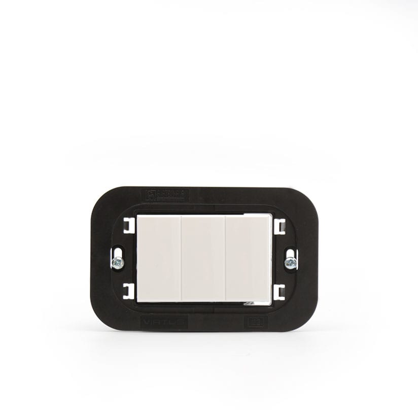 TECNOPLUS TNP1573.2 PRESA ASP. BTICINO AXOLUTE AIR BIANCA