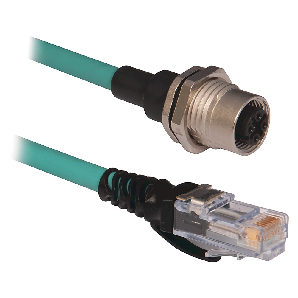 ROCKWELL AUTOMATION RCK1585D-D4UBJM-2 MICRO D-CODE, QD STYLE ETHERNET MEDIA