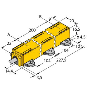 TURCK BANNER SRL TUK1590732 LI200P1-Q17LM1-LIU5X2