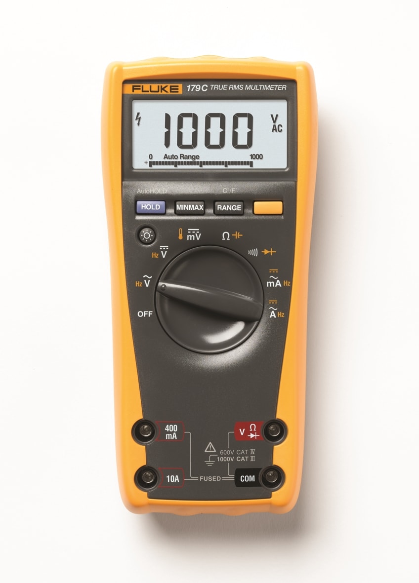 FLUKE ITALIA SRL FLK1592842 179 MULTIMETRO TRMS,1000V,10A AC/DC TEMP