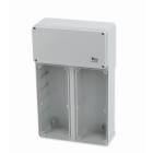 ROSI MATERIALE ELETT - RCO16.3003 BASE DOPPIA CON SCATOLA DI DERIVAZIONE