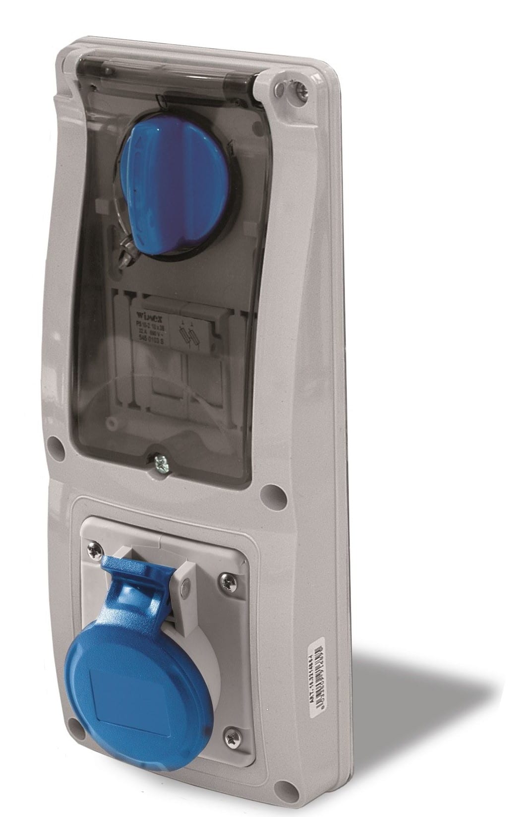 ROSI MATERIALE ELETT RCO16.3214B6-I PR BLOC VERT INC IP44+PORTAFUS 3P 16A 22