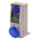 ROSI MATERIALE ELETT RCO16.3216B6 PR BLOC VERT+FONDO IP67+PORTAFUS 3P16A 2