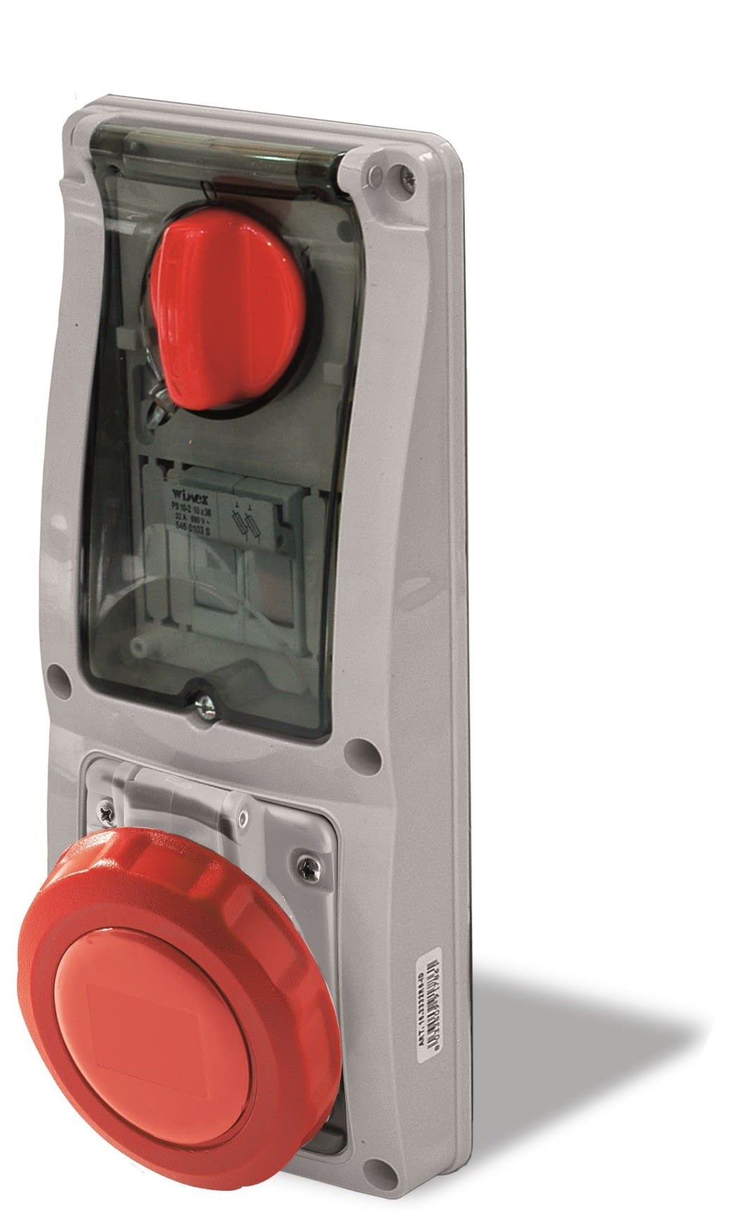 ROSI MATERIALE ELETT - RCO16.3316R6-I PR BLOC VERT INC IP67+PORTAFUS 4P 16A 38