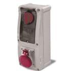 ROSI MATERIALE ELETT RCO16.3414R6MT PR BLOC VERT+FONDO IP44 MT 5P 16A 380V