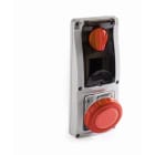 ROSI MATERIALE ELETT RCO16.3416R6-ID PR BLOC VERT INC IP67 DIN 5P 16A 380V