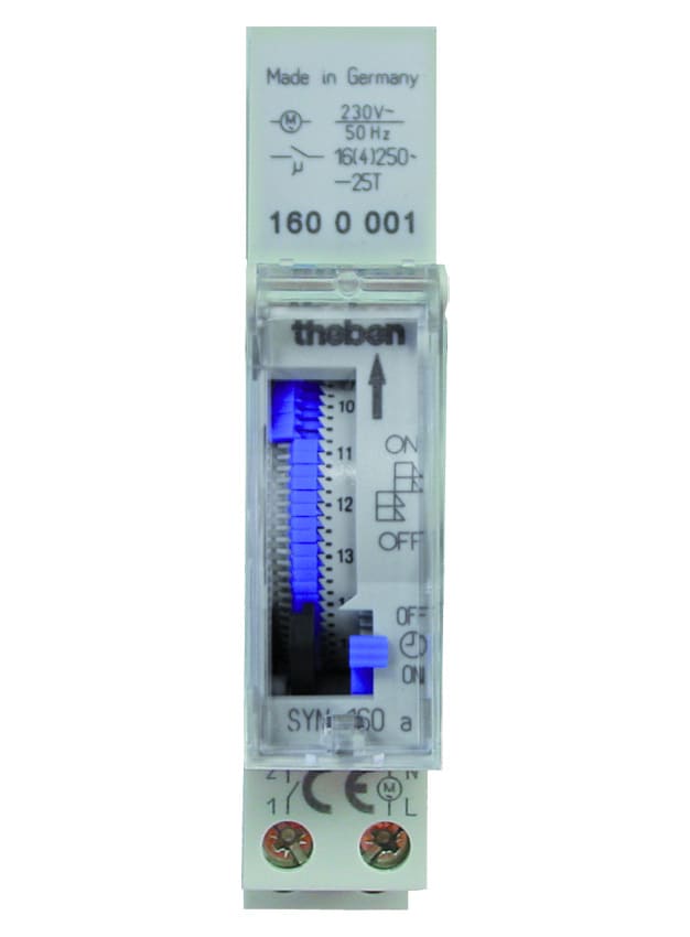 THEBEN SRL THE1600001 SYN 160 A INT.TEMPO 1 M/DIN 24H SEGM. 1C