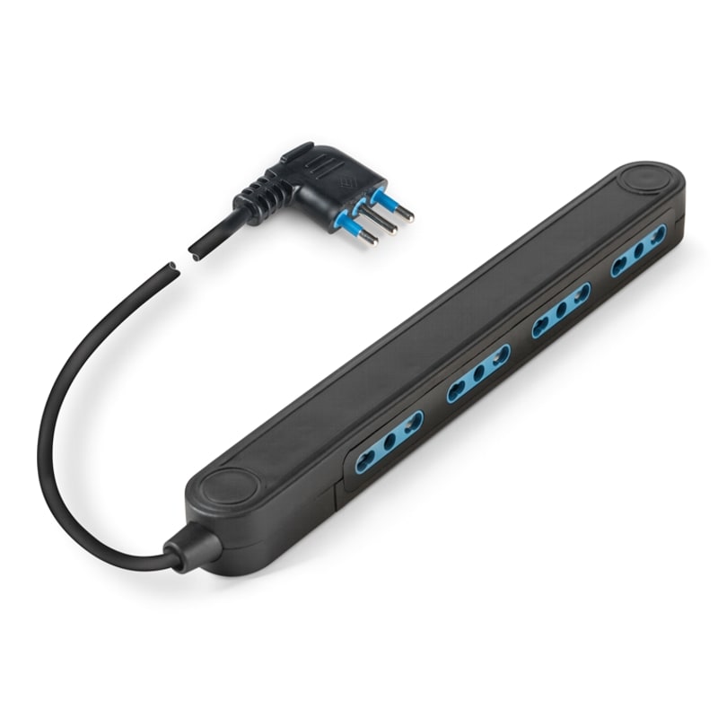 SCAME PARRE SPA - SCA160.261/C-N PRESA MULTIPLA SALVASPAZIO 16A