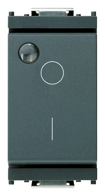 VIMAR SPA VIW16036 INTERRUTTORE 2P 16AX LUM.SO GRIGIO