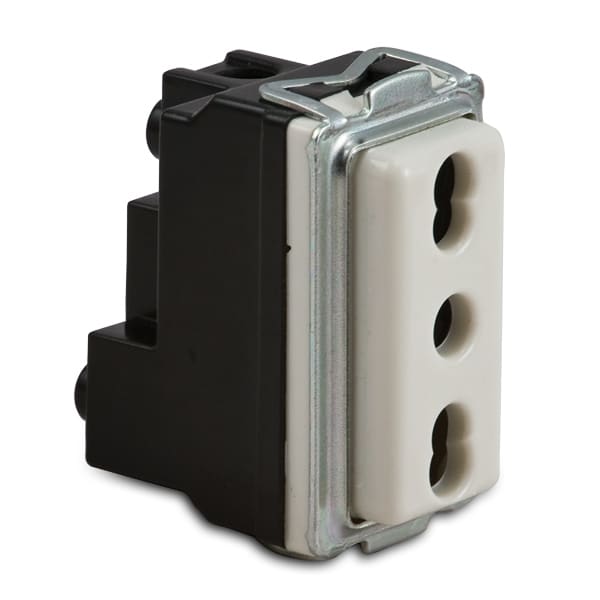MASTER SRL MST16059 PRESA BIVALENTE SICURA 2 P.+TERRA 16A