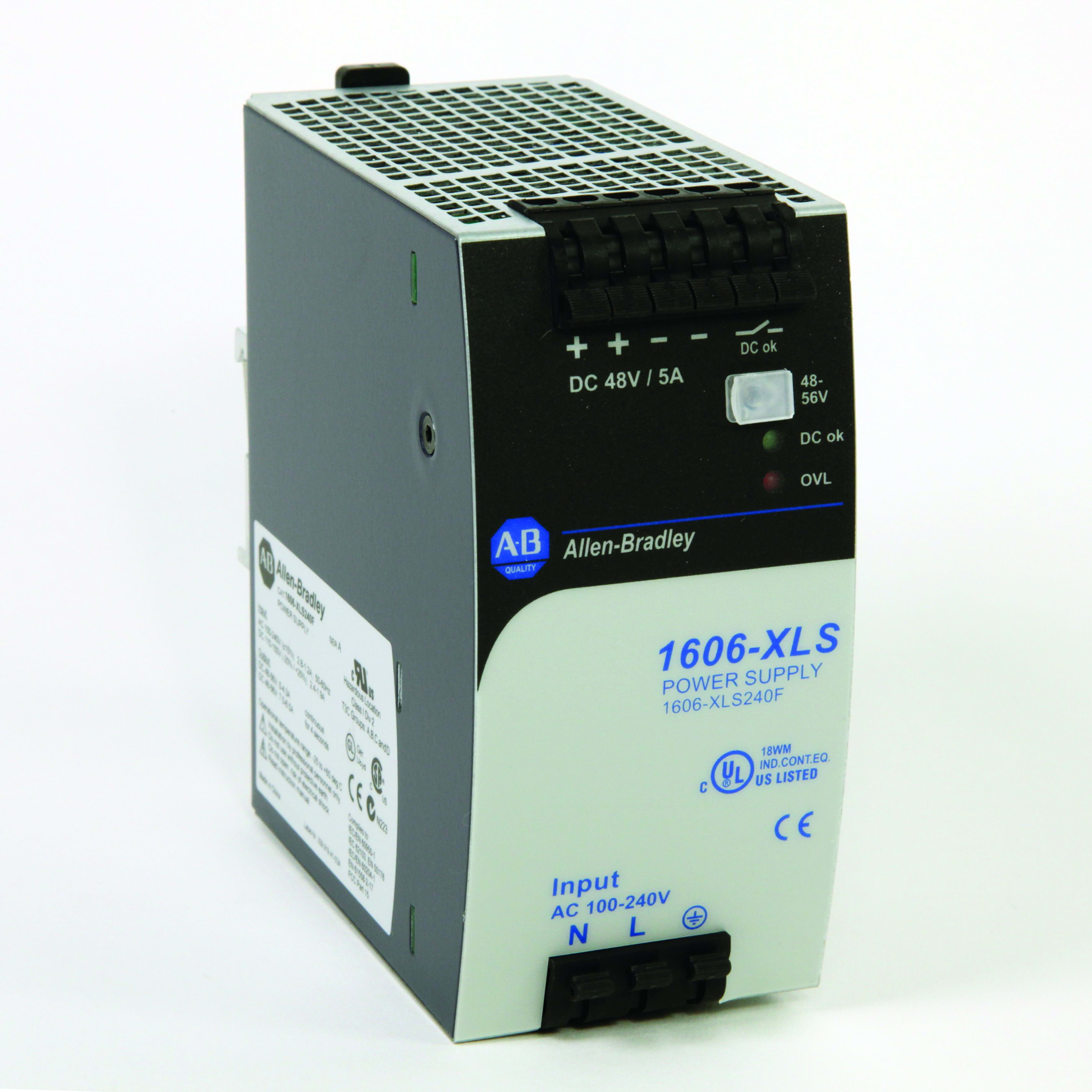 ROCKWELL AUTOMATION - RCK1606-XLS240F XLS POWER SUPPLY 240W 48VDC 5A