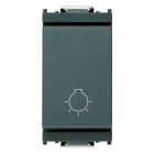VIMAR SPA VIW16081 PULSANTE 1P NO 10A LUCE GRIGIO