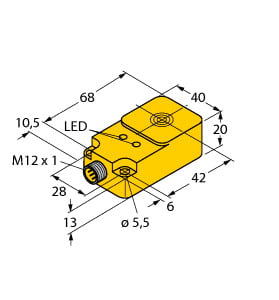 TURCK BANNER SRL TUK1608600 BI15U-Q20-AP6X2-H1141