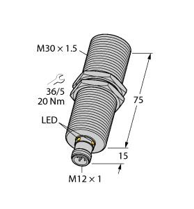 TURCK BANNER SRL - TUK100039012 RU300D-M30M-UPN8X2-H1141