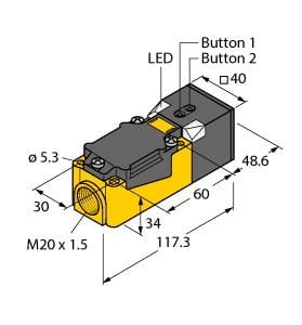 TURCK BANNER SRL TUK100002505 RU200-CP40-LIU2P8X2T/S968