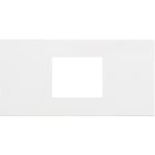 BTICINO - BTI16136D/2 MULTIBOX - PLACCA PER 2 MODULI DIN BIANC