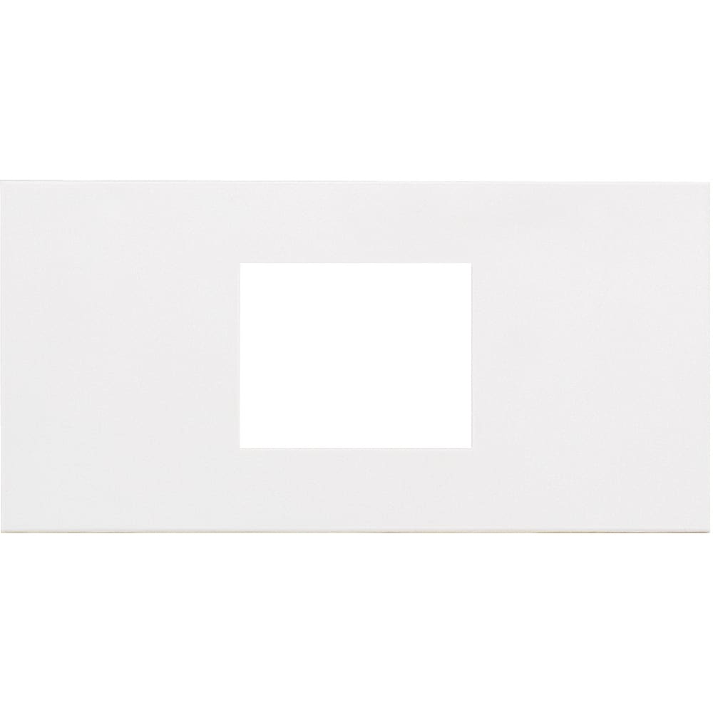 BTICINO BTI16136D/2 MULTIBOX - PLACCA PER 2 MODULI DIN BIANC