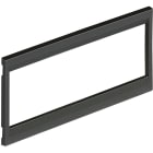 BTICINO BTI16136F/6G MULTIBOX - PLACCA 6 LIVING INT.GRIGIA