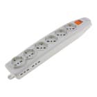 SCAME PARRE SPA SCA161.60510.R PRESA PLURISTANDARD 6+4 USCITE + INT.