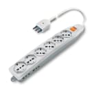 SCAME PARRE SPA SCA161.60511.R PRESA PLUR. 6+4 USCITE + INT. C/CAVO