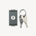 VIMAR SPA VIW16180.CU PULSANTE 1P NO 16A +CHIAVE UNIF. GRIGIO