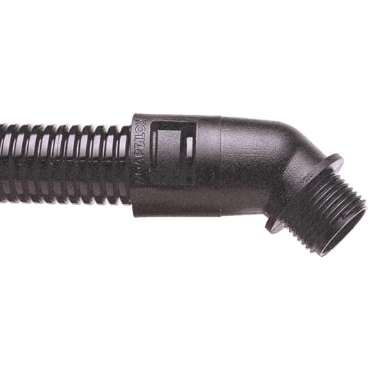 ABB SPA ABBAL21/PG13/45/BL RACC.45G FISSO NC21 PG13,5 PA66 BK