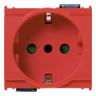 VIMAR SPA VIW16209.R PRESA 2P+T 16A P30 ROSSO