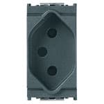 VIMAR SPA - VIW16226 Presa 2P+T 10A svizzero tipo 13 grigio