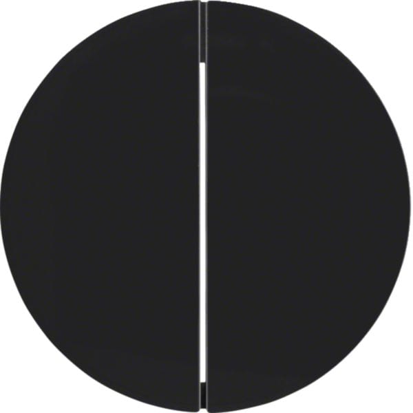 BERKER - BRK16232045 BILANC. DOPPIO SERIE R1/R3 NERO LUCIDO