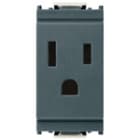 VIMAR SPA - VIW16245 Presa 2P+T 15A USA+SASO grigio