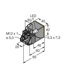 TURCK BANNER SRL TUK1625853 NI50U-QV40-AP6X2-H1141
