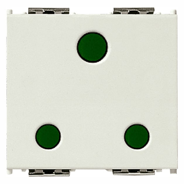 VIMAR SPA VIW16258.B PRESA SICURY 2P+T 16A INGLESE BIANCO