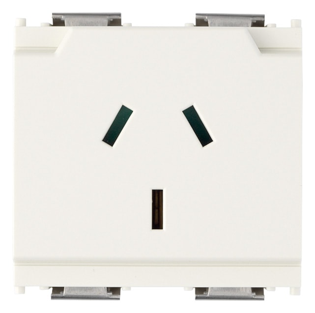 VIMAR SPA - VIW16261.B PRESA SICURY 2P+T 10A AUSTRALIA BIANCO