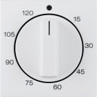 BERKER - BRK16338989 P.ZO C.LE X TIMER MECC. S1/B3/B7 BI.P.